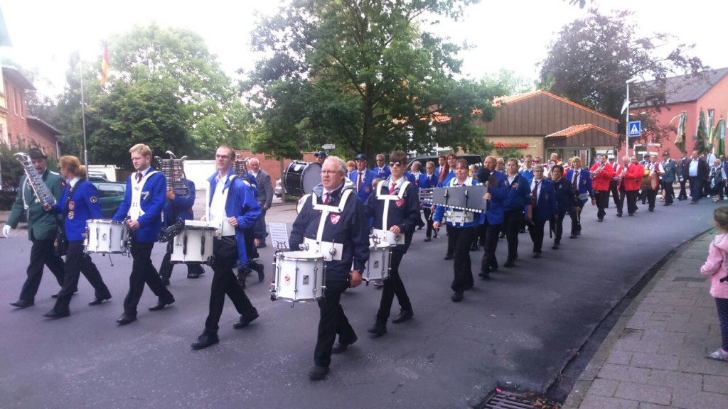 2017 Schützenfest Altenbruch (Spielleute aus Spaden, Loxstedt, Surheide, Bokel und Neustadt)